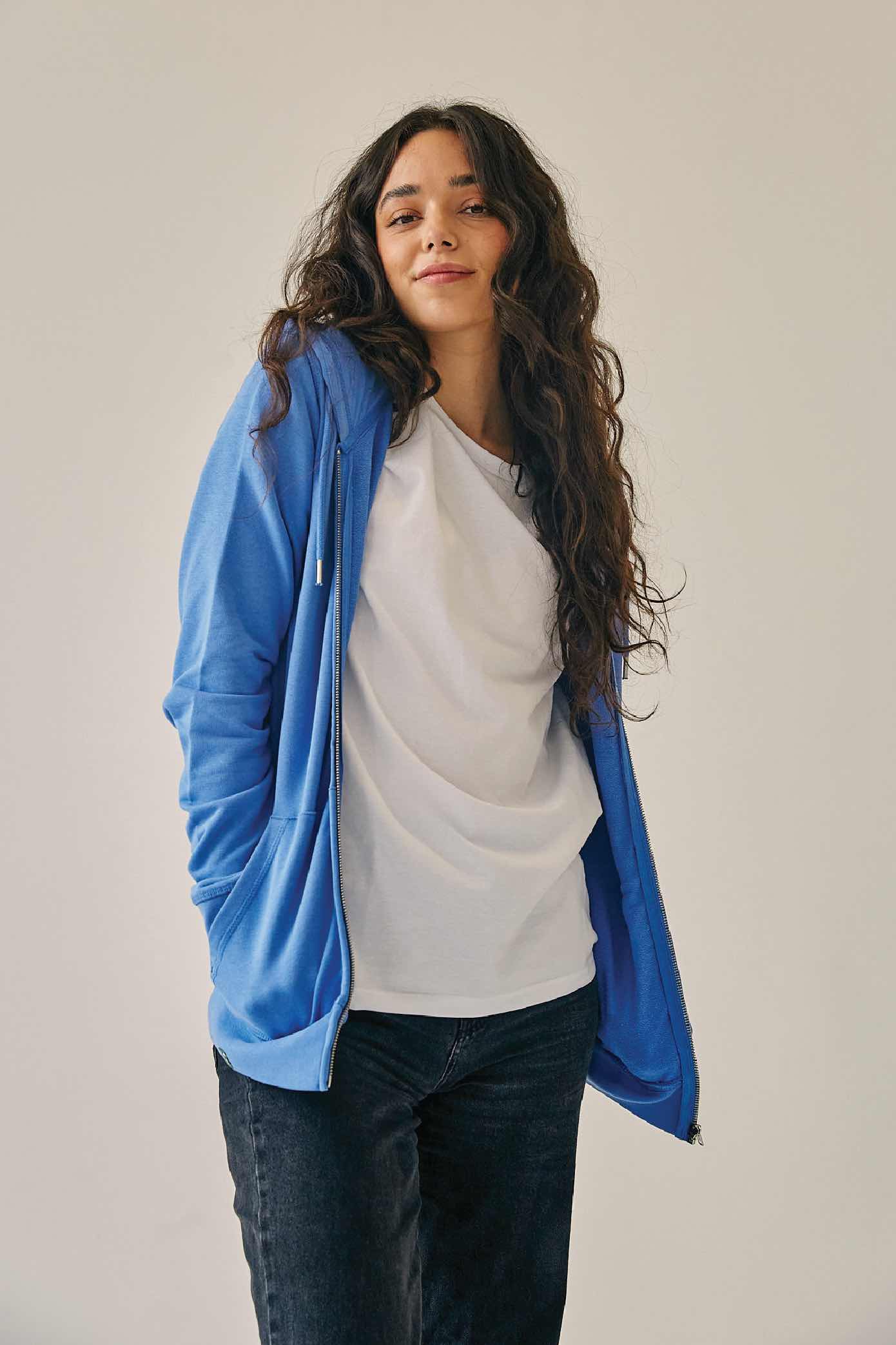 blue zip up Liz 3