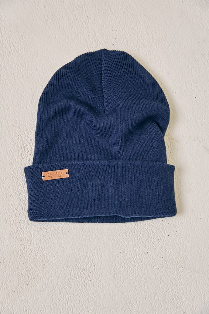 NAVY BEANIE 4