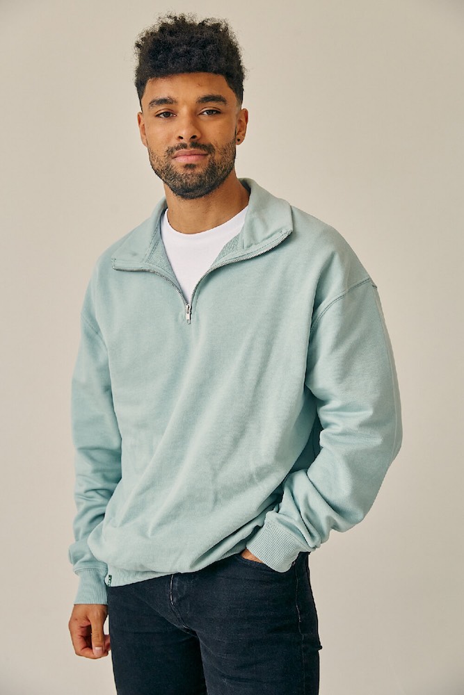 ORGANIC QUARTER ZIP JACKET