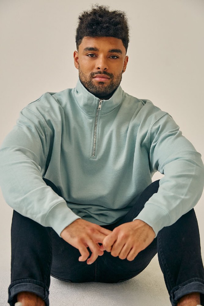 ORGANIC QUARTER ZIP JACKET