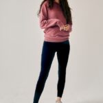 ORGANIC PULLOVER HOODIE DARK ROSE