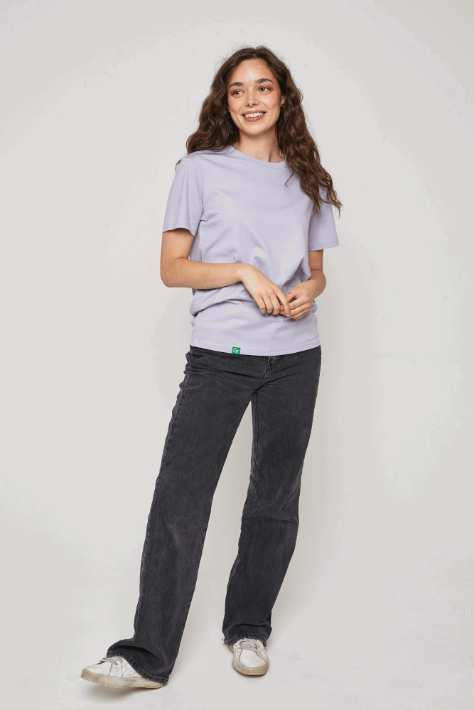 pale lavender t-shirt – liz