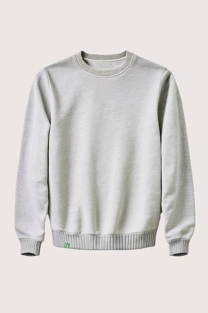 grey heather men's sweater