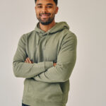 khaki heather hoodie – tom