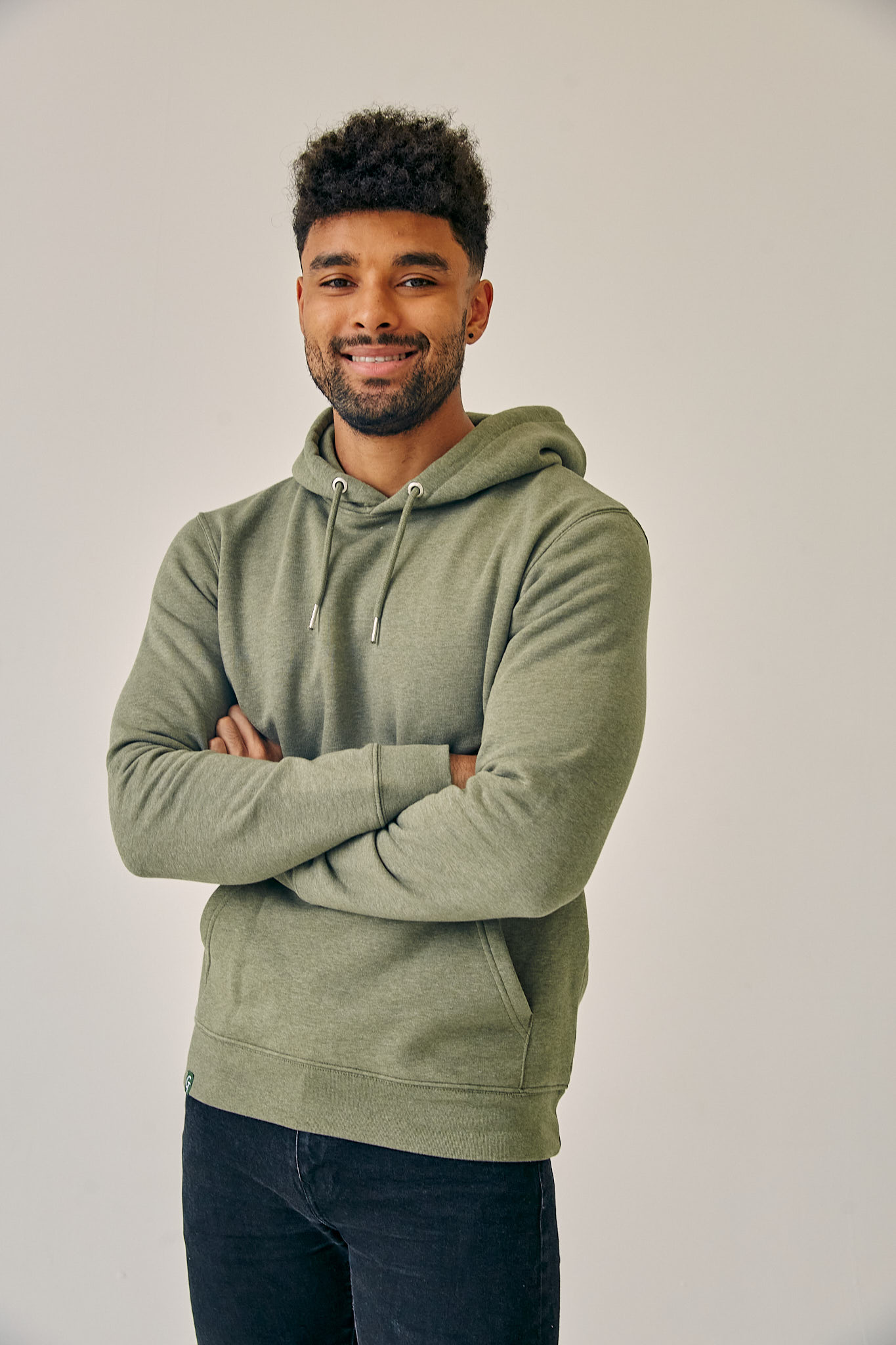 khaki heather hoodie – tom