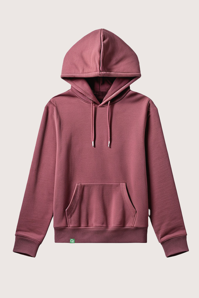 dark rose regular hoodie