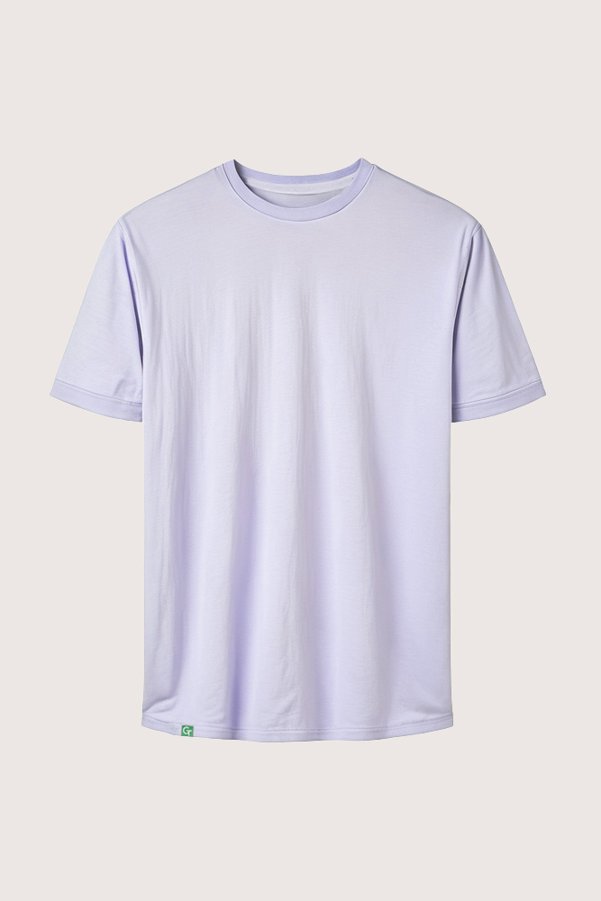 pale lavender regular t-shirt