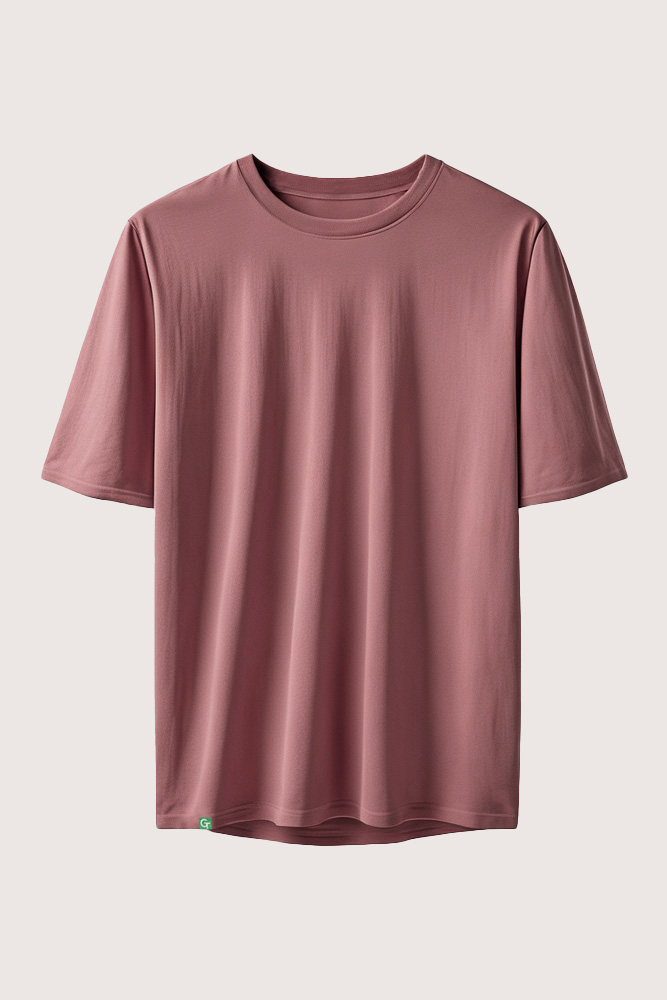 rose brown heavy t-shirt