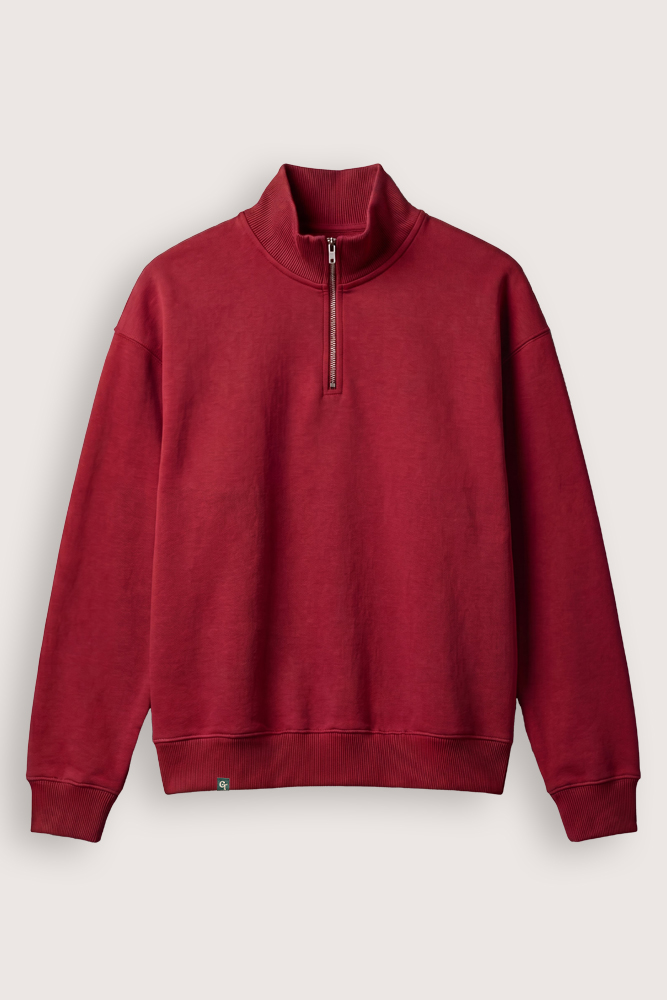 Chilli Quarter Zip Sweater