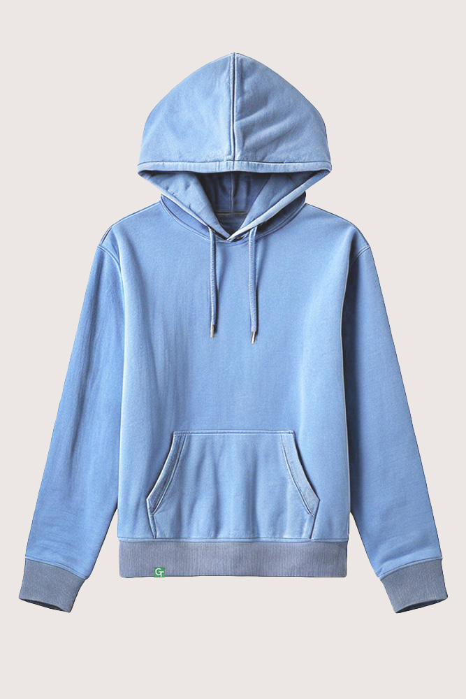 vintage blue hoodie