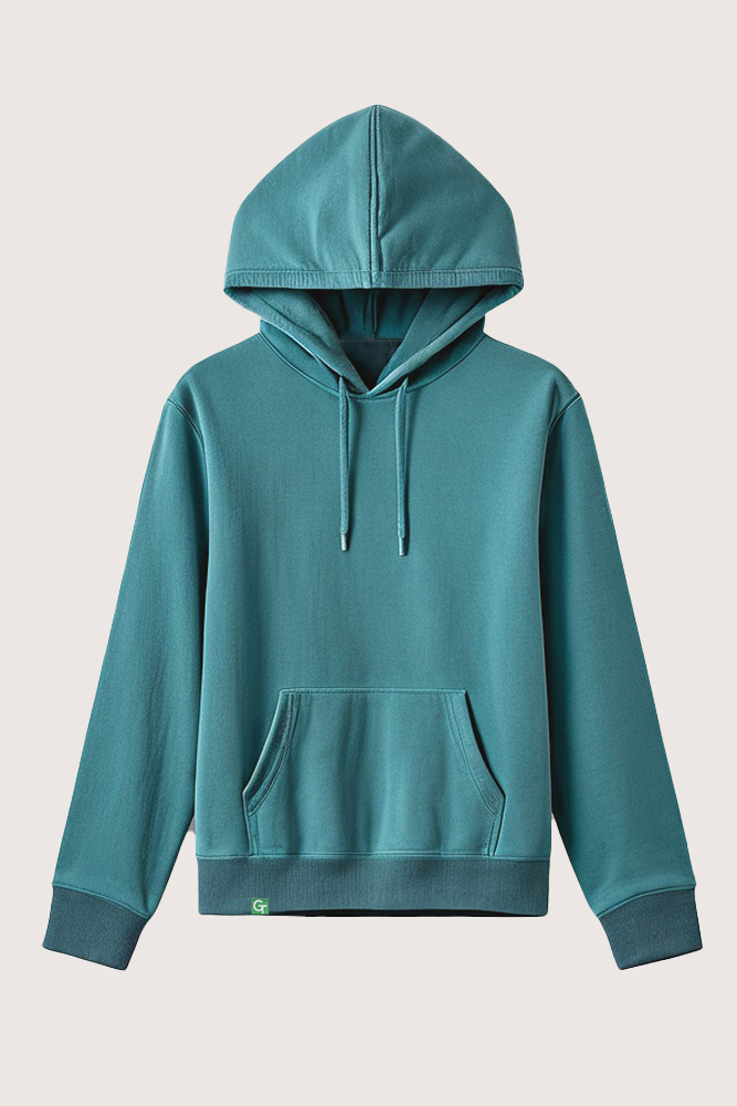 vintage green hoodie