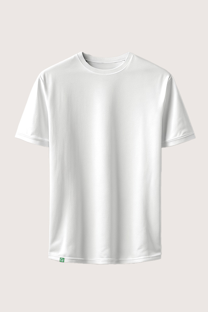 white regular t-shirt