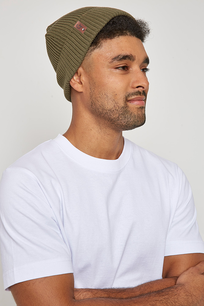 KHAKI TOM BEANIE