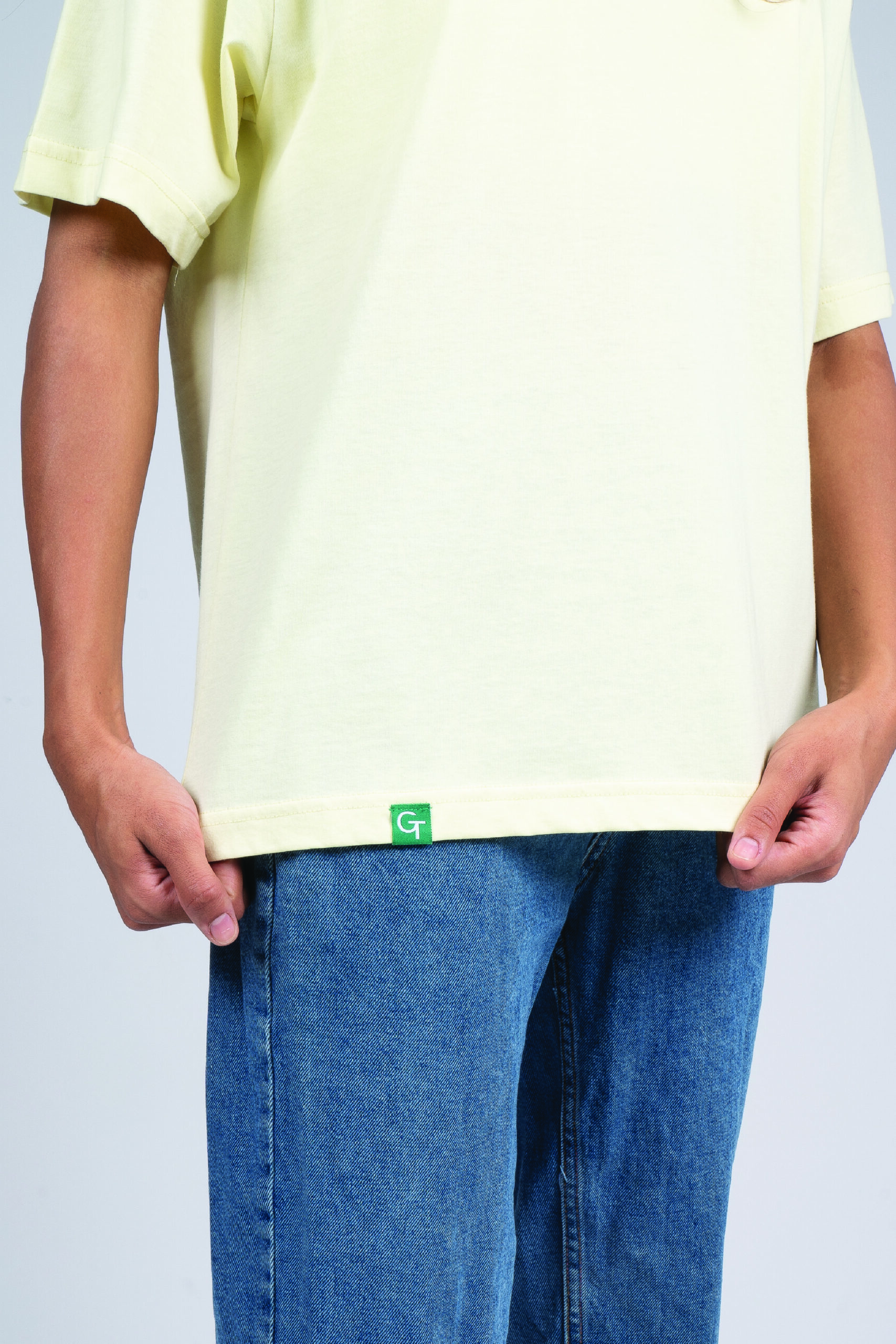 women's relaxed tee - lemon 3
