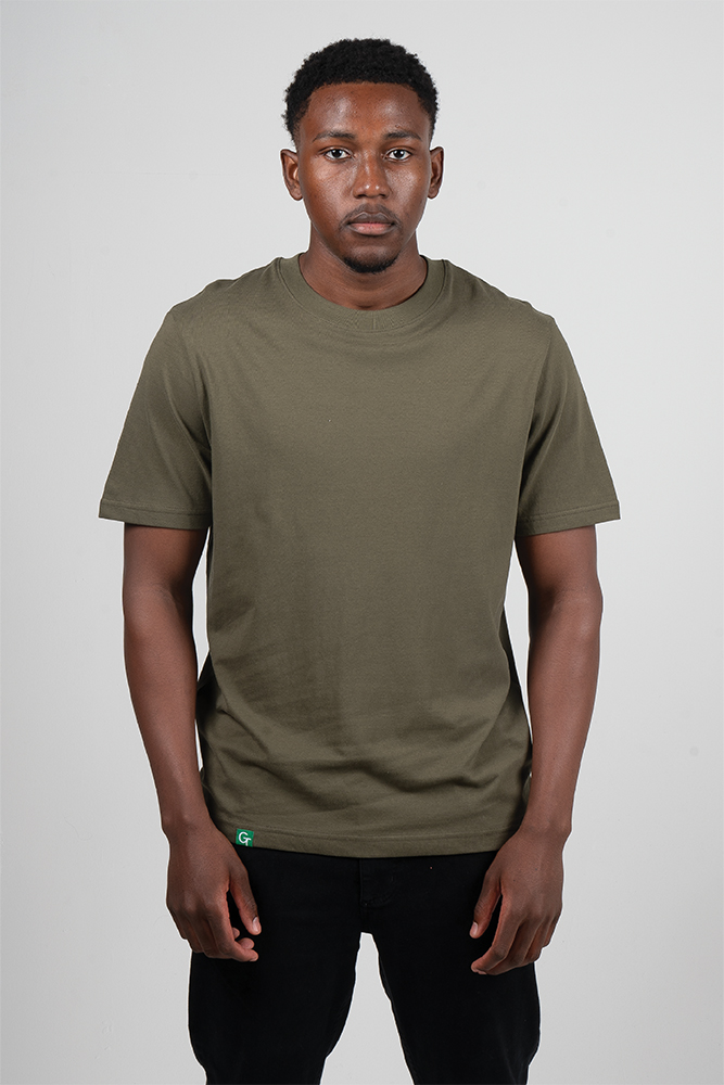 Khaki Relaxed T-shirt 1