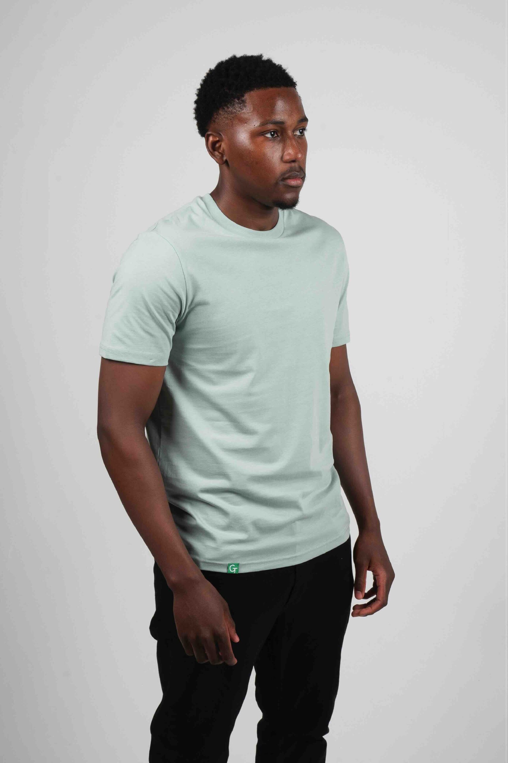 Aqua Green Reg T-shirt 2