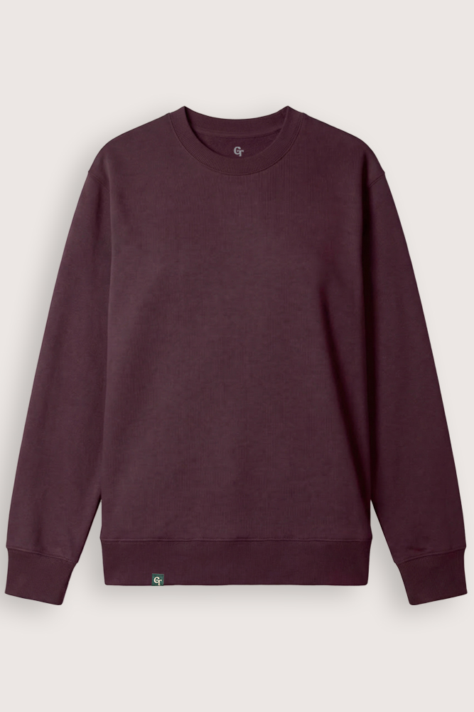 Wine red mens sweater