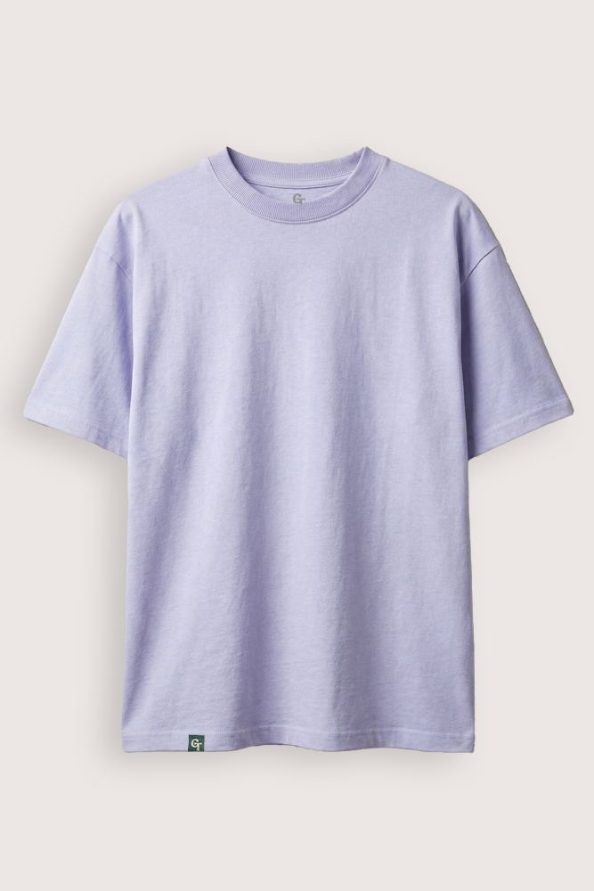 Violet boxy tee