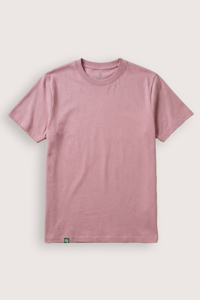Warm pink regular tee