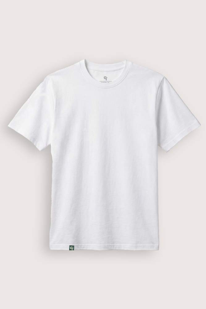 white reg tee flat – updated