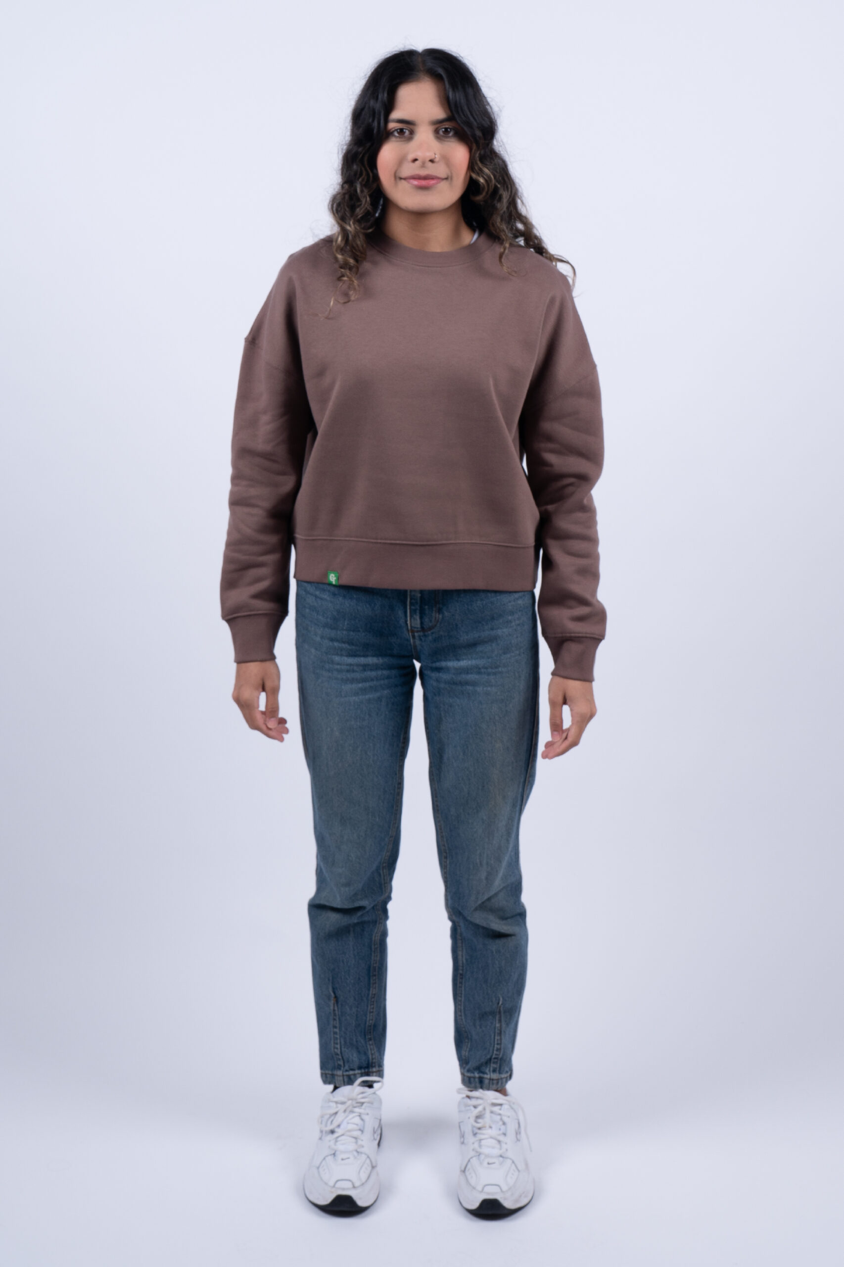 LADIES TOBACCO SWEATER FRONT